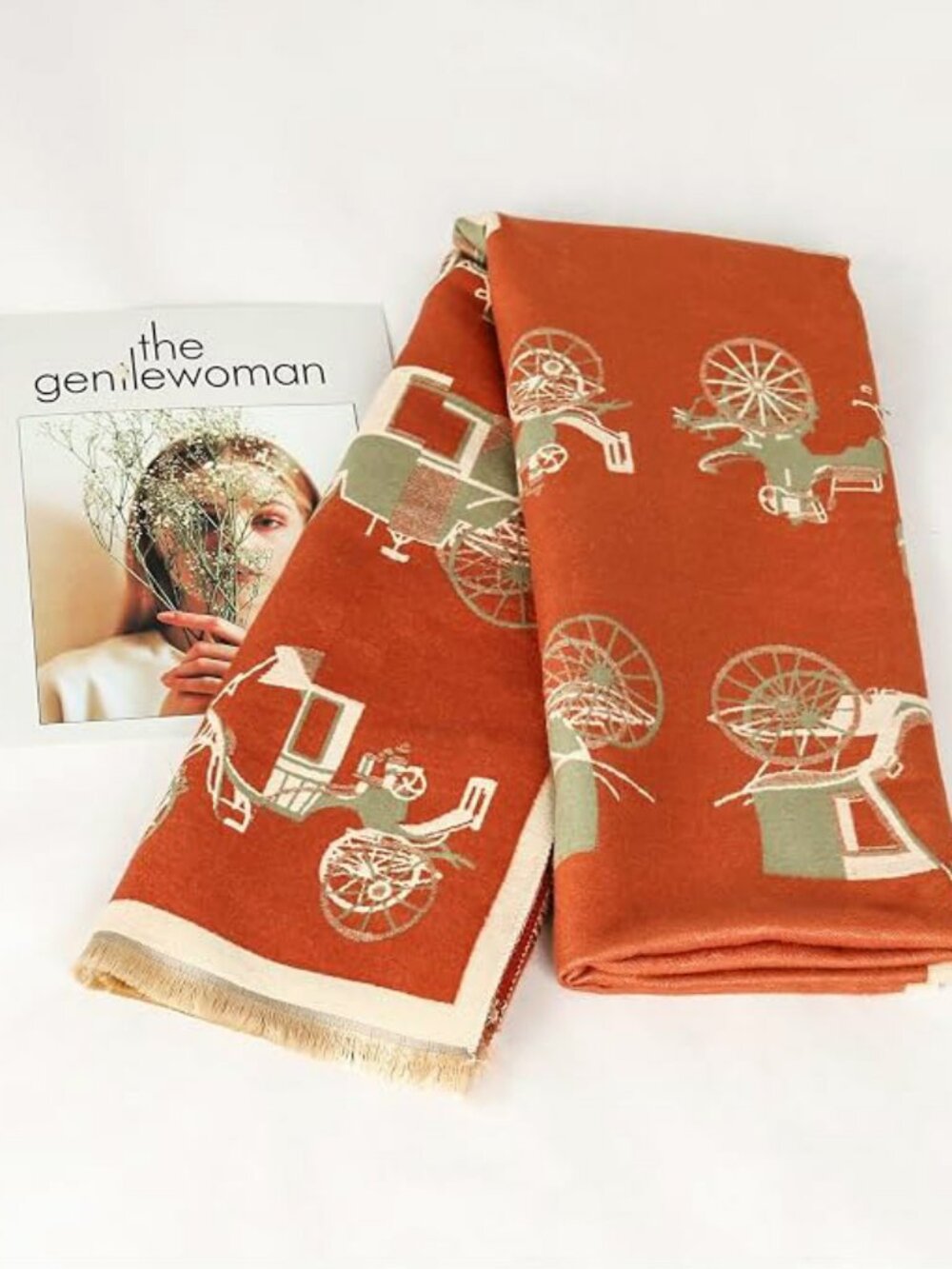 NEW! LUXURY HIGH END VIBES CASHMERE BLEND WRAP SCARF SHAWL